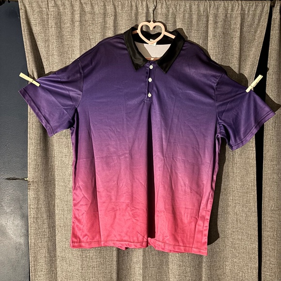 Other - 3XL pink and purple golf style polo